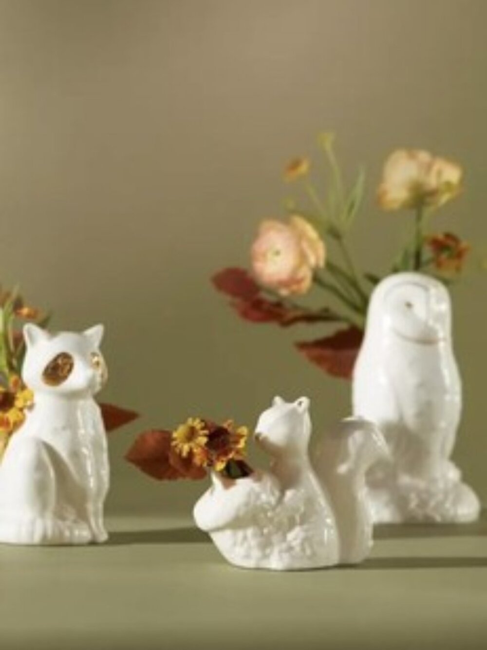 Anthropologie Squirrel Bud Vase